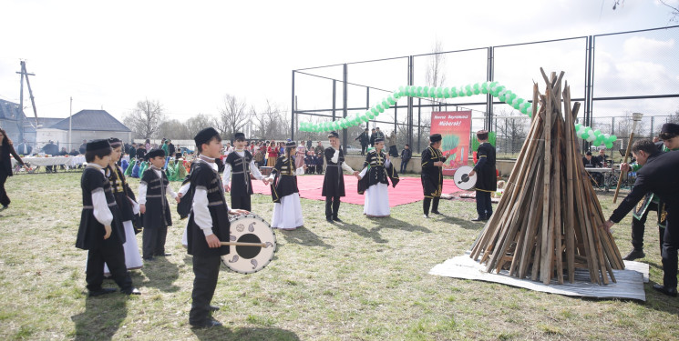 Qusarçay kəndində “Yelin nəfəsi – baharın müjdəsi” adlı tədbir keçirilib