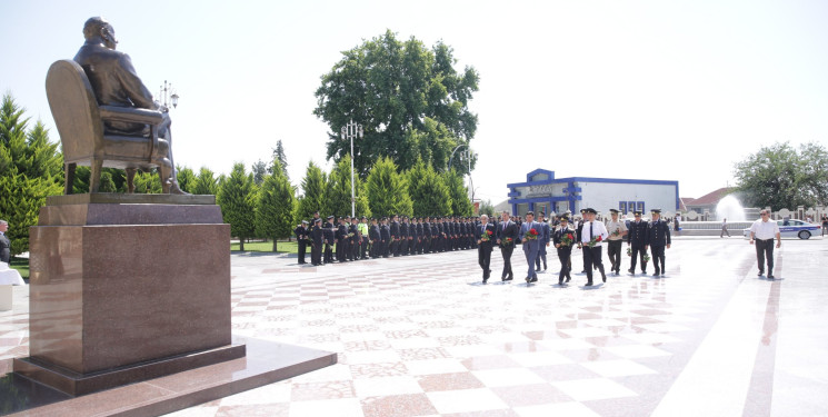 Xaçmaz rayonunda polis əməkdaşlarının peşə bayramı qeyd olunub